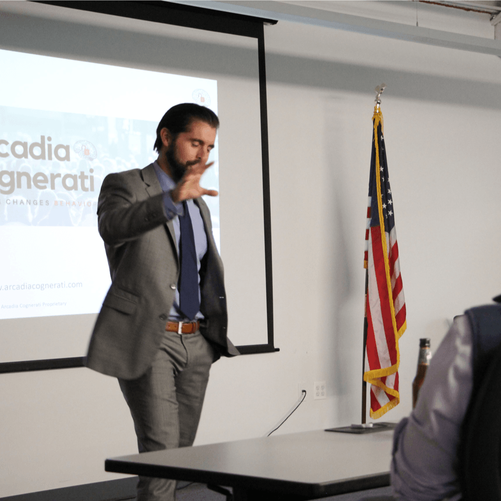Brian Marren teaching law enforcement officers